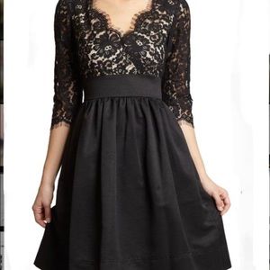 COPY - Eliza J Size 8, Black, Fit and Flare Cocktail Dress